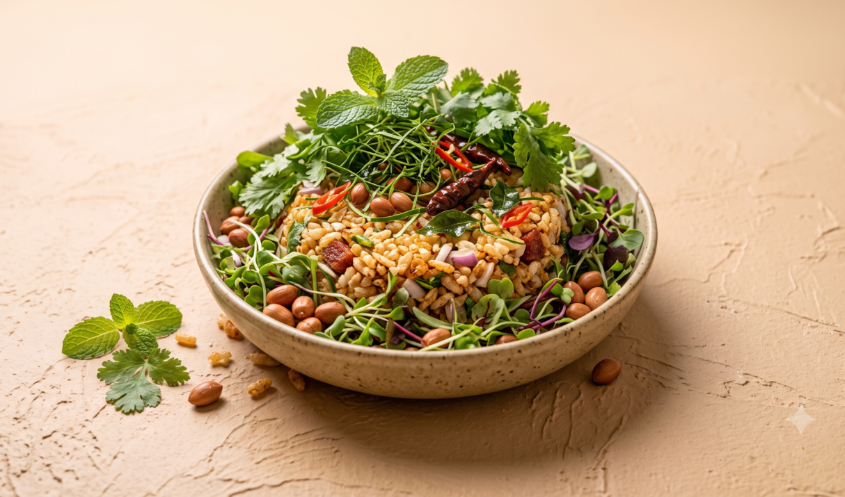 Crispy Rice Salad