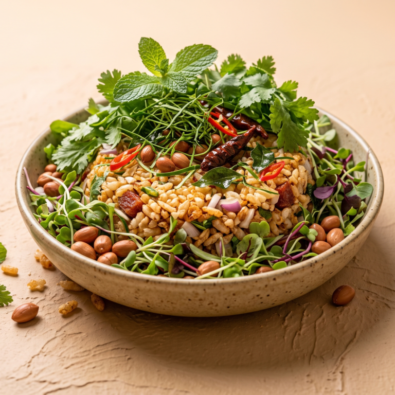 Crispy Rice Salad